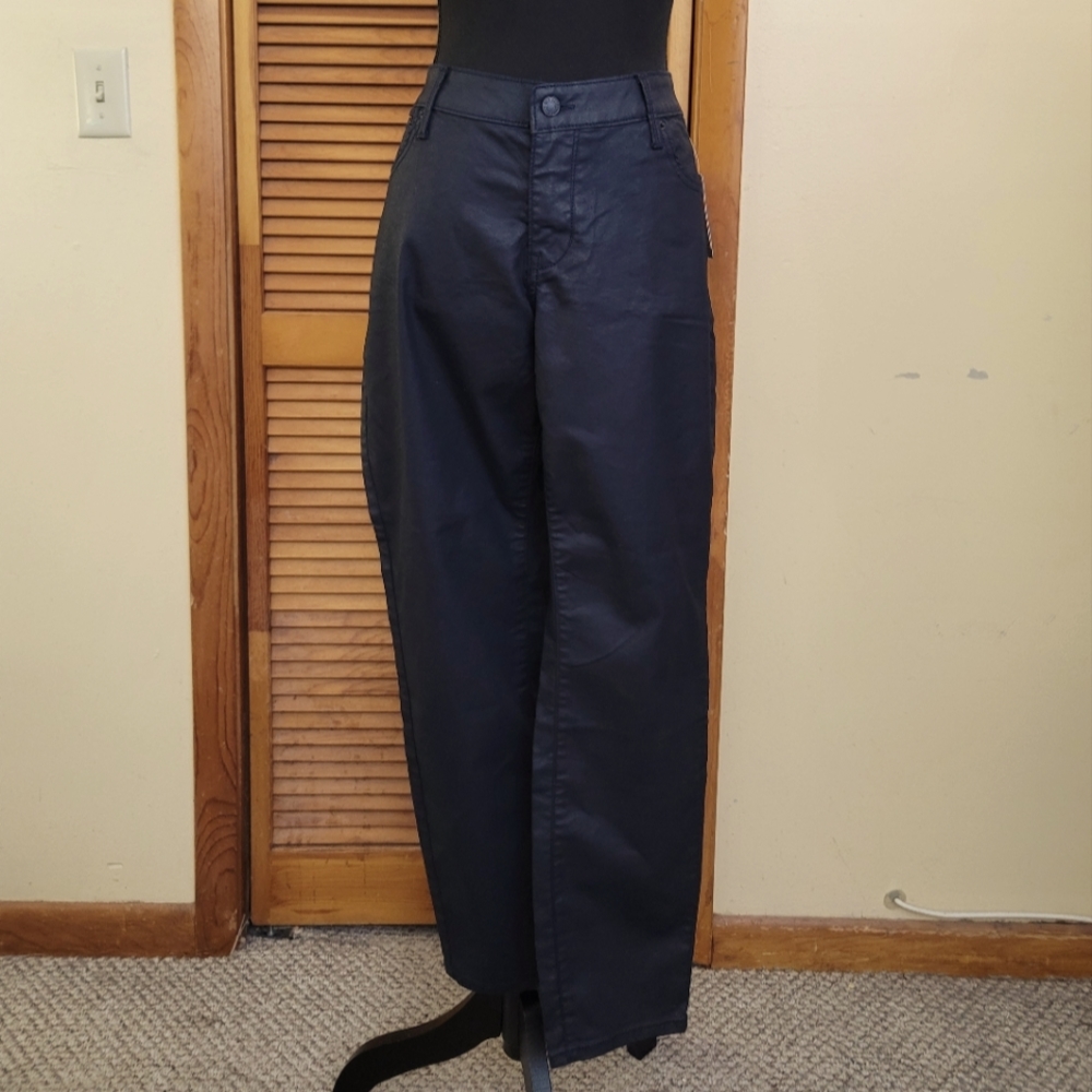 NWT Old Navy Womens Coated Rockstar Skinny Jeans Plus Size 16 Regular